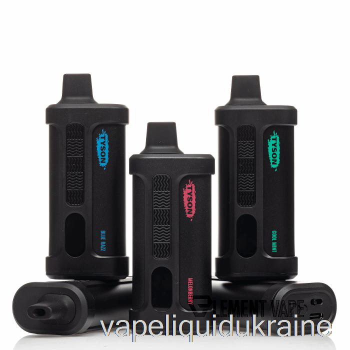 Vape Liquid Ukraine Tyson 2.0 Iron Mike 15000 Disposable Apple Peach